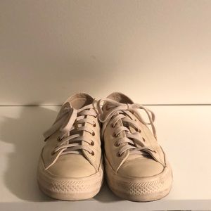 Leather Converse